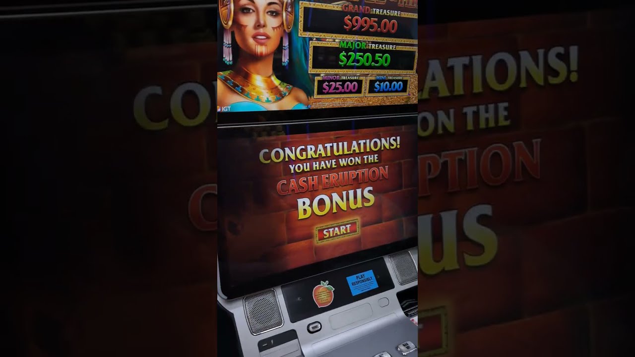Major Win on Cash Eruption/Georgia Skills Game