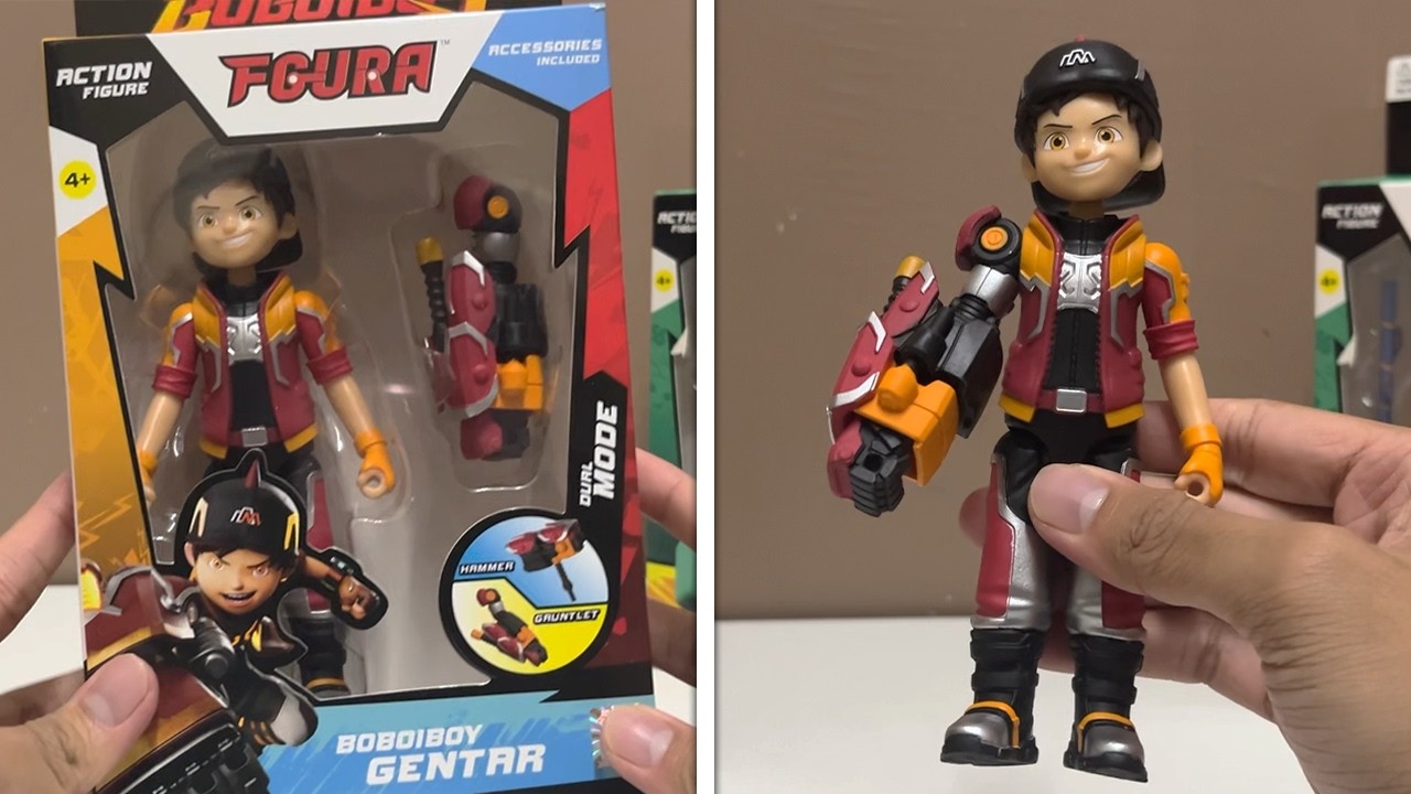 Unboxing FGURA BoBoiBoy Gentar!