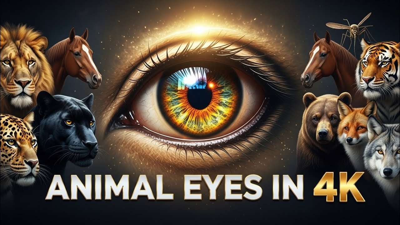 Animal Eyes in 4K &ndash; Mesmerising Close-Ups! #animals #wildlife #4k #Nature