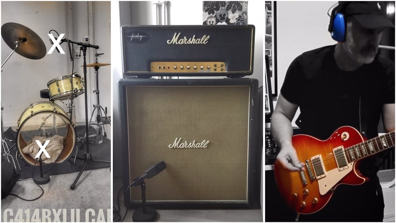 Recording a Marshall Half Stack in my Apartment - How is the Dynamics?