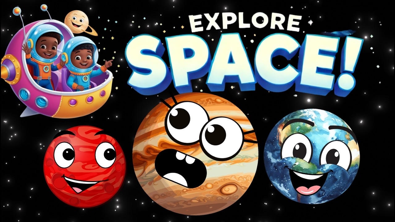 Hello Planets! 🌍 Fun & Easy Planet Song for Kids | Learn About the Solar System!
