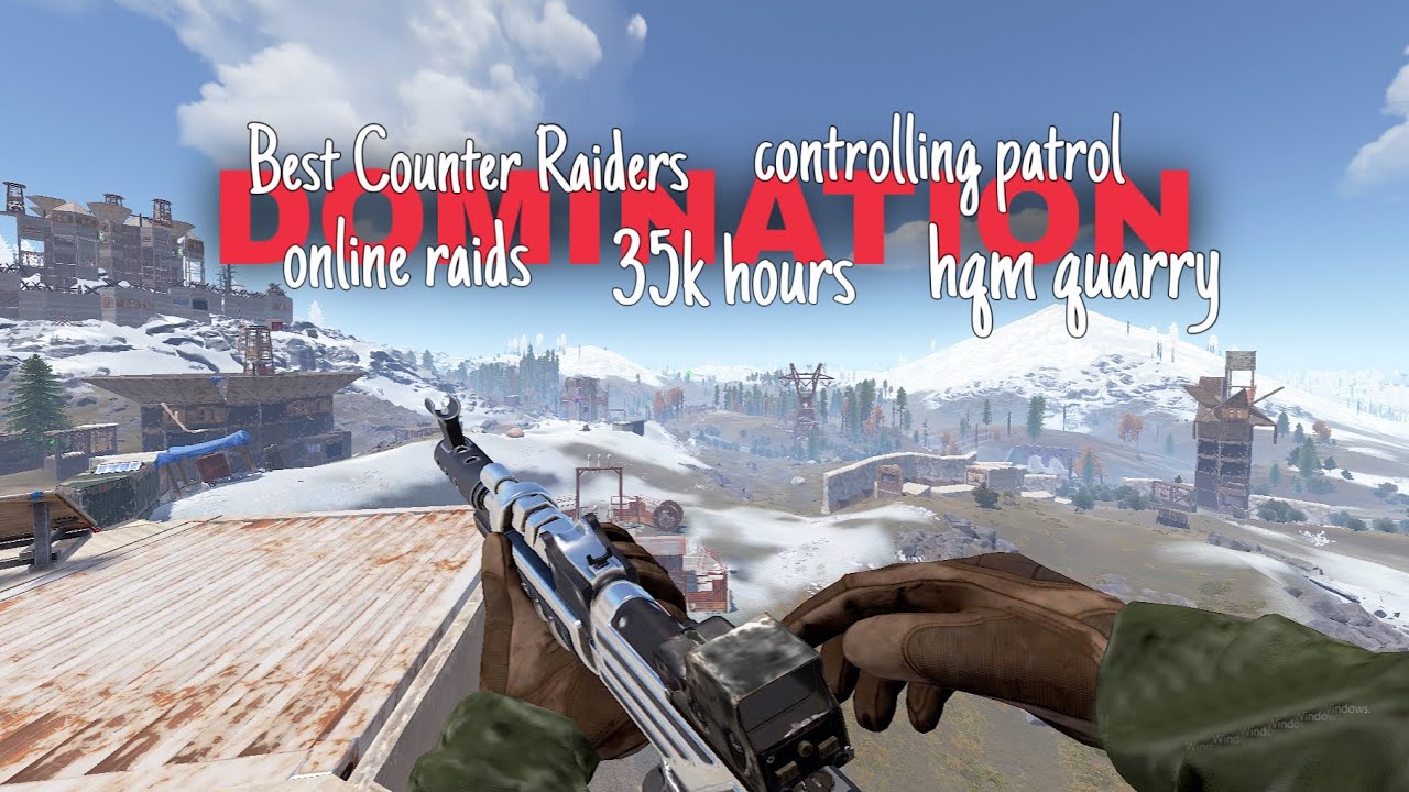 How a 35.000 Hours Village TOOK OVER the SERVER - A rust movie