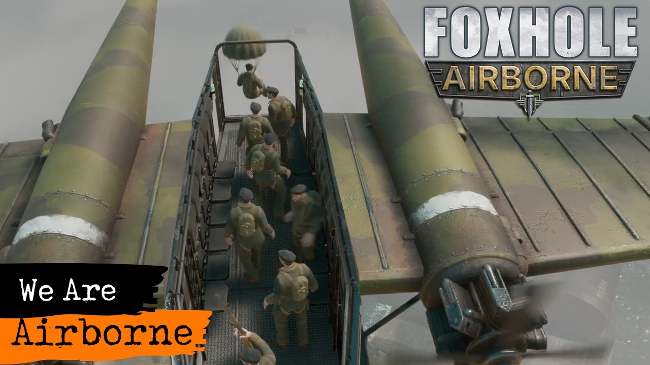 Мы — десантники! — Предварительный обзор обновления Foxhole Airborne.