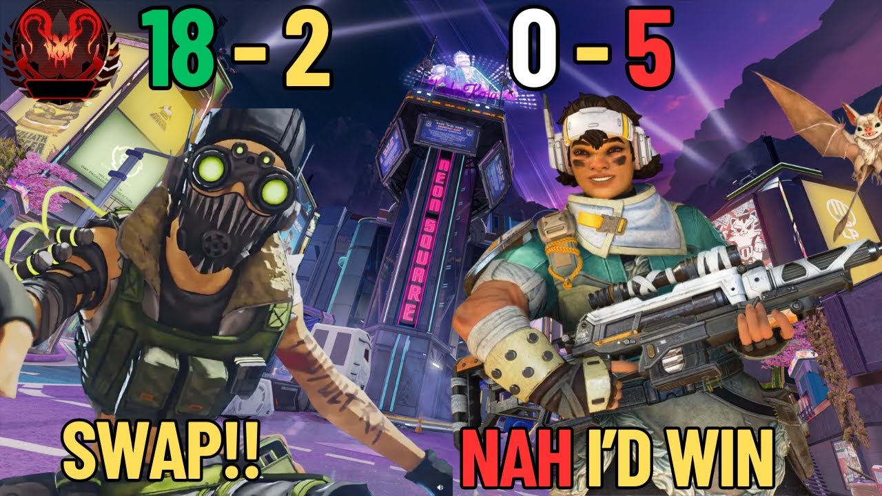 Apex Legends Ranked Masters Grind Until i get SUPER DEMOTED