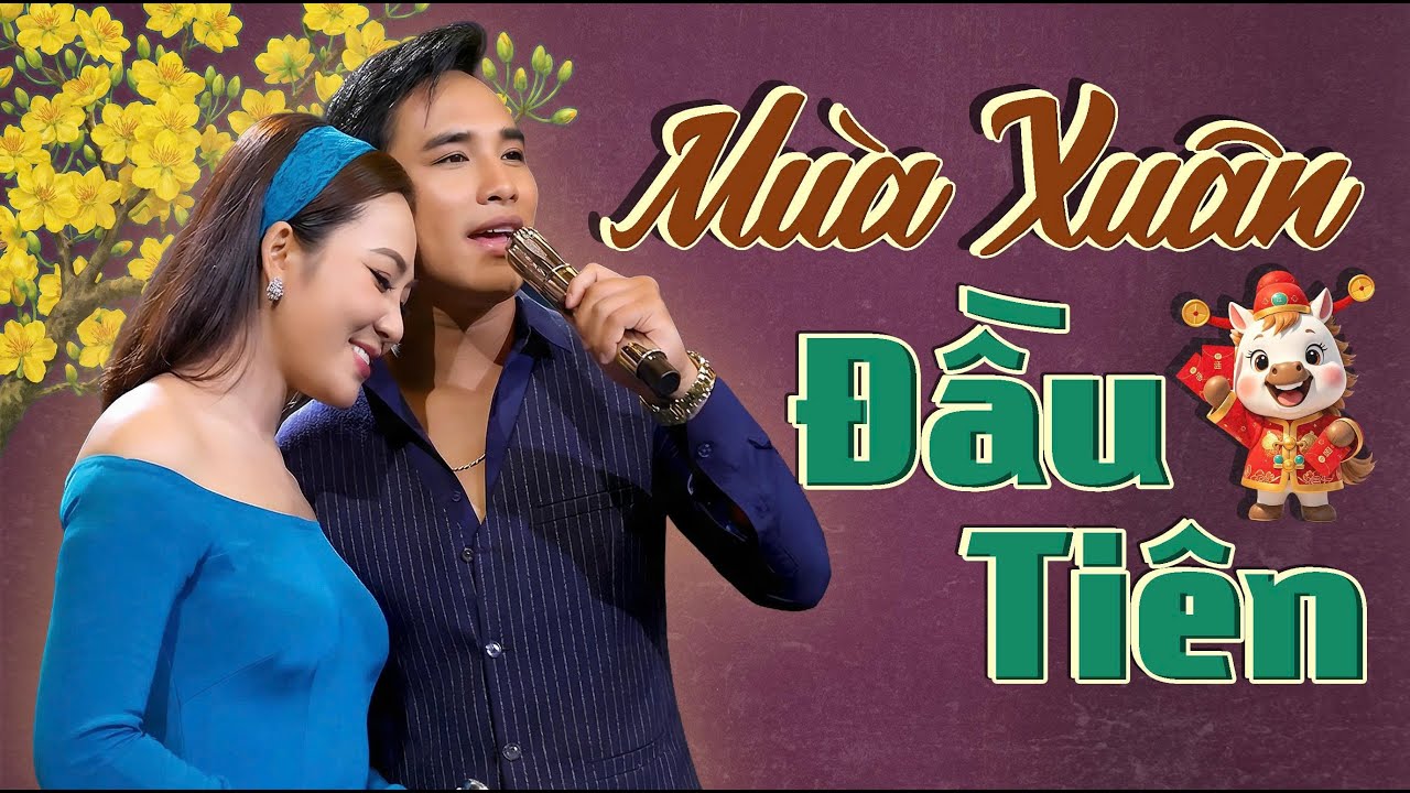 Tuyển Tập MÙA XUÂN ĐẦU TIÊN - THOẠI NHÂN | Siêu Phẩm Nhạc Xuân Hải Ngoại Mừng Xuân Bính Ngọ🔥