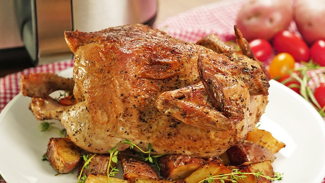 卡真香料烤全鸡 Cajun Herbs Roasted Whole Chicken