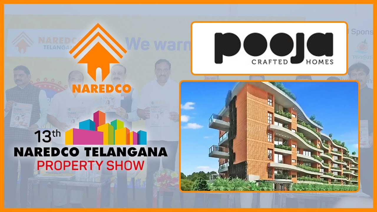 Great Architecture & Design | Pooja Crafted Homes | NAREDCO Telangana Property Show | Hybiz Now