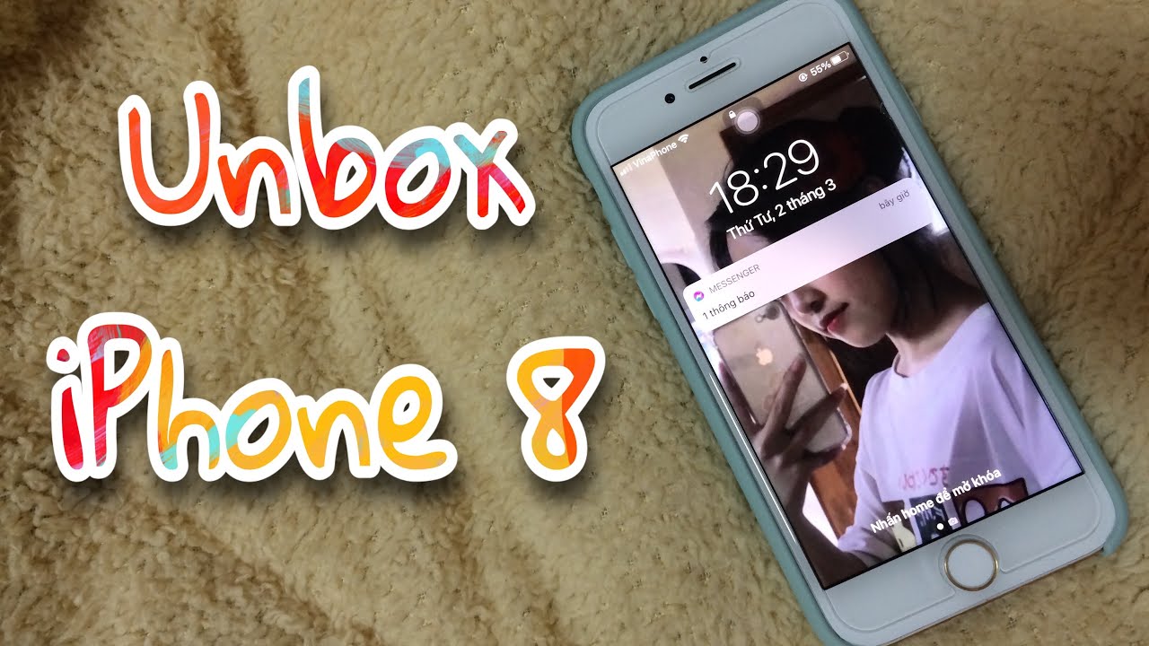 📦Unboxing iPhone 8 Rose Gold in 2024 | *aesthetic vlog* 💕 ( camera )