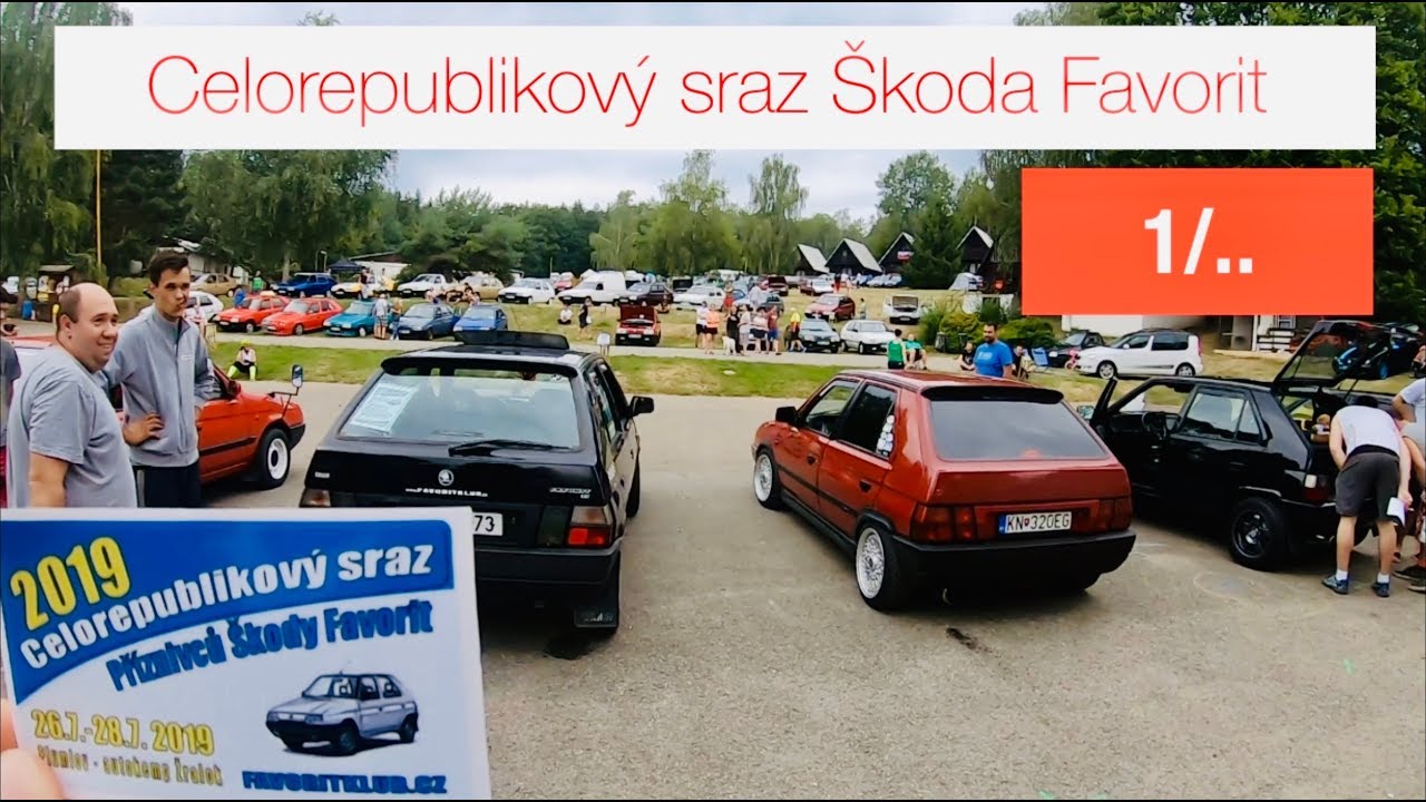 Celorepublikový sraz Škoda Favorit 2019 | 1/..