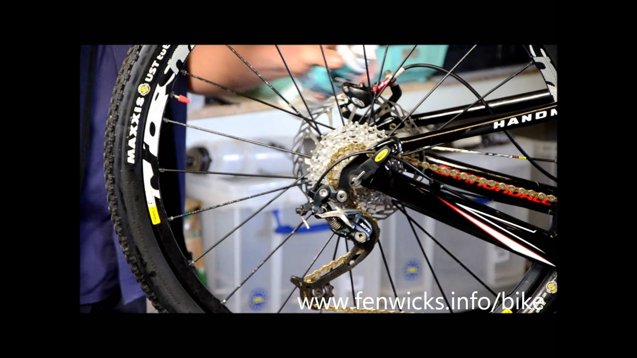 How to use Fenwick's Disc Brake Cleaner