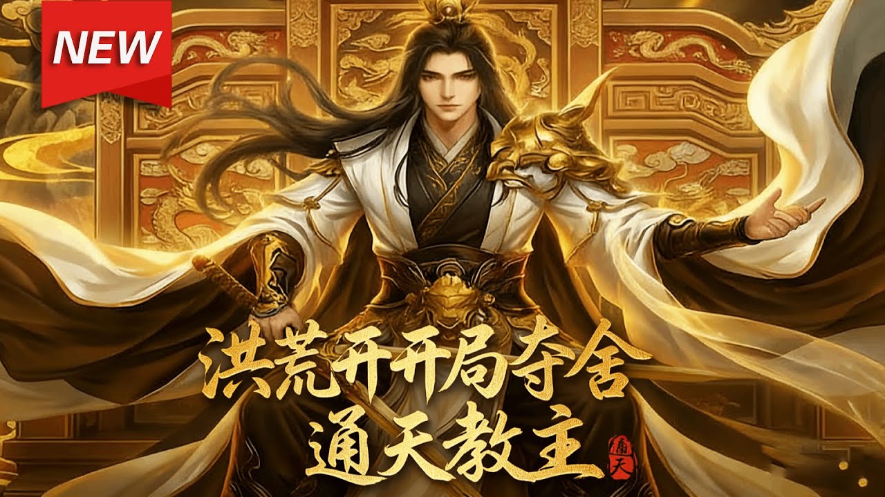 MULTISUB📢新番上线《洪荒开局夺舍通天教主》第1~60集丨身死重生，我竟成了通天教主！开局斩麒麟、抢龙珠，虐遍洪荒三族。签到系统傍身，宝物、神功拿到手软！#破晓动漫社