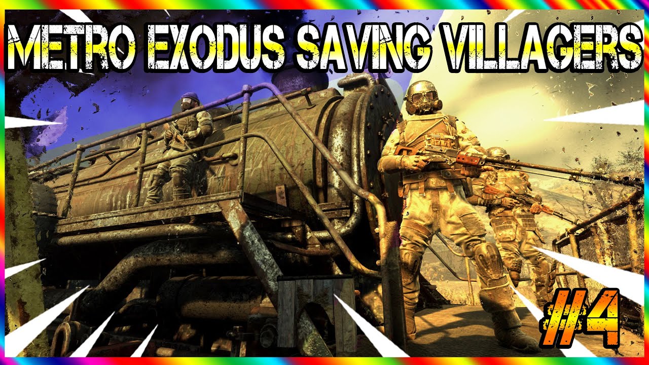 Metro Exodus Saving Villagers | Gameplay
