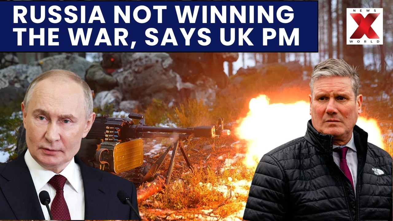 'Russia Not Winning Ukraine War', Keir Starmer Says in Kyiv Meeting | NewsX World