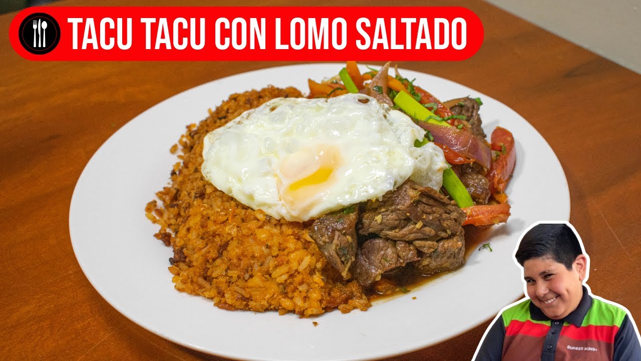 COMO PREPARAR TACU TACU CON LOMO SALTADO FACIL Y RICO