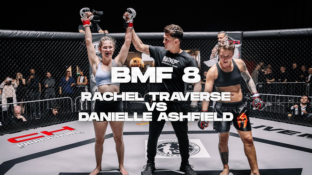 BMF 8 | Rachel Traverse vs Danielle Ashfield | Amateur Bantamweight MMA | BADMOFO MMA