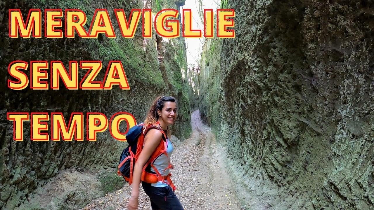 ✨Le INCREDIBILI VIE CAVE ETRUSCHE✨ Escursione a Pitigliano, Toscana