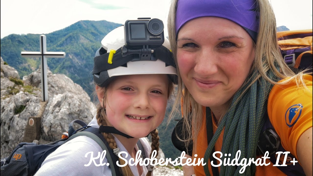 Kl. Schoberstein Südgrat II+ und Gr. Schoberstein am schönen Attersee