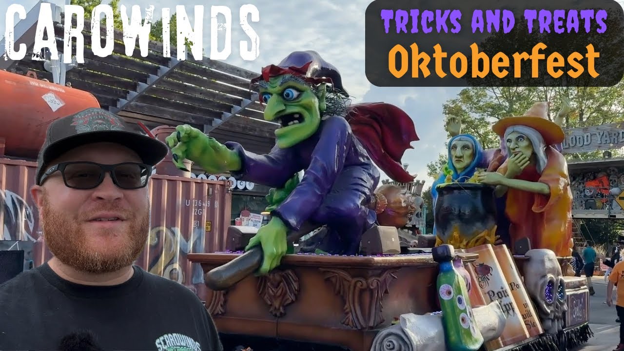 Full Experience of Tricks and Treats and Oktoberfest - Carowinds' Newest Halloween Events - 2024