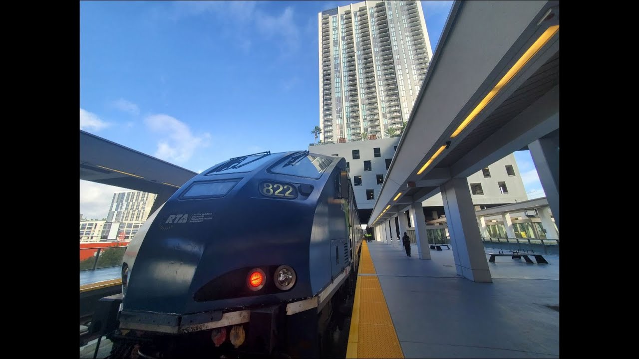 Tri-Rail Shuttle Service north from Downtown Miami - First Day of Revenue Service (1.13.24)