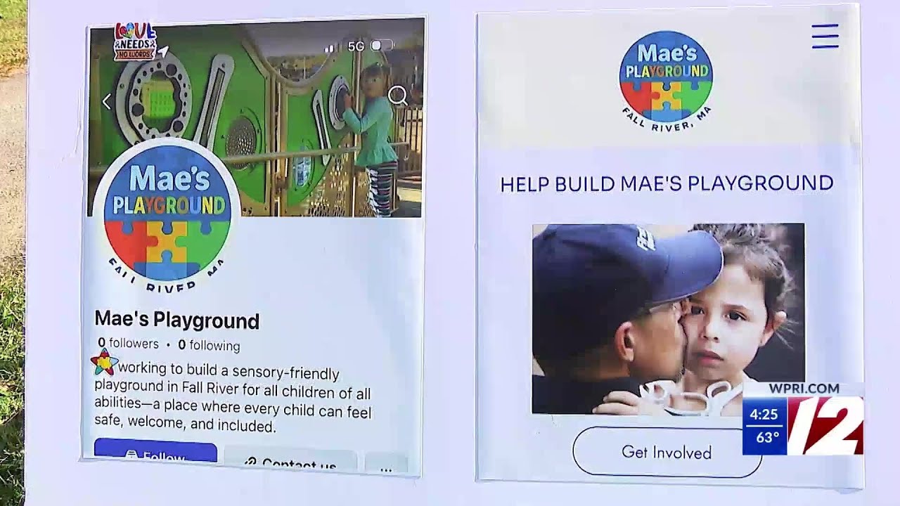 Sensory playground set to be built in Fall River