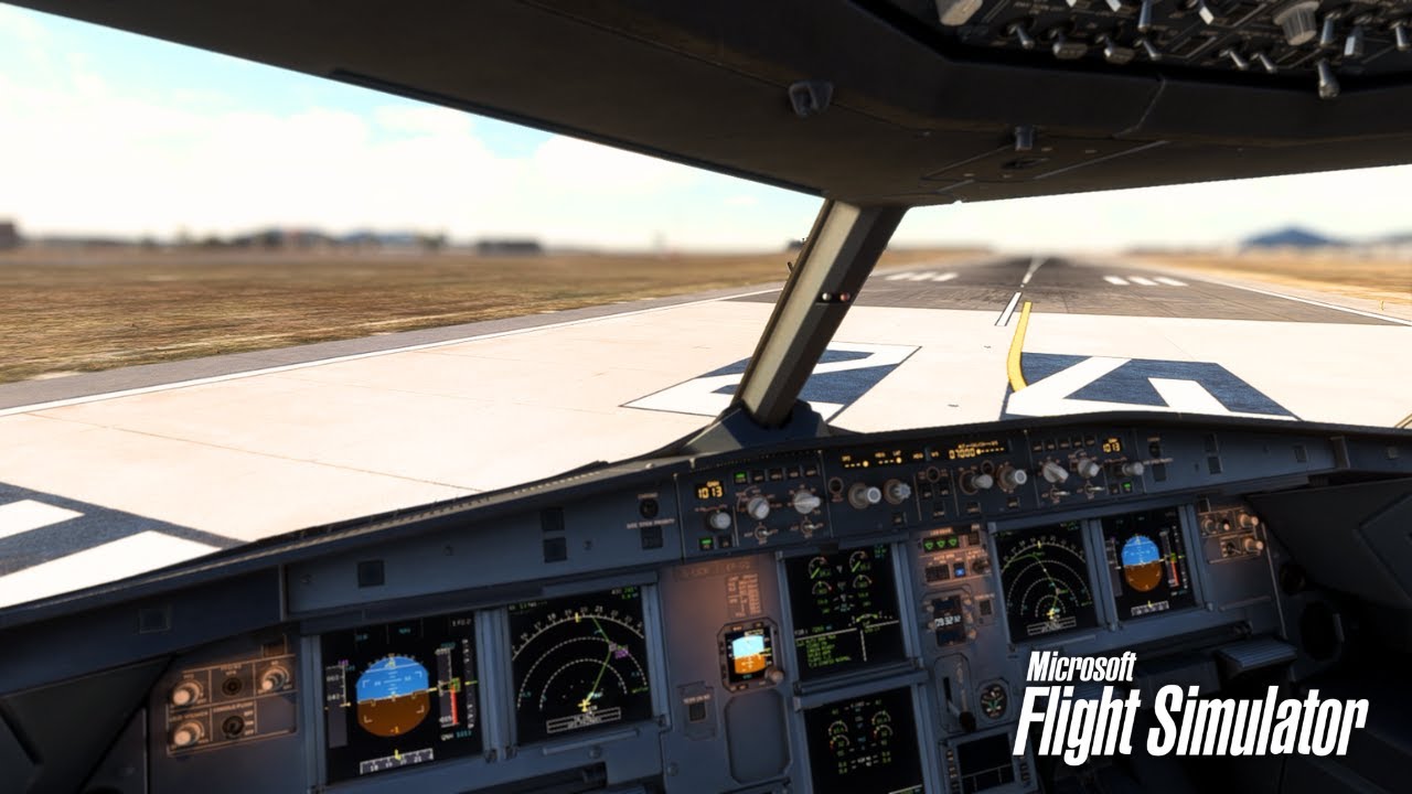 EasyJet A320 Departure Pilot View | Fenix A320 | Flight Simulator 2024 | 4K Graphics Mods