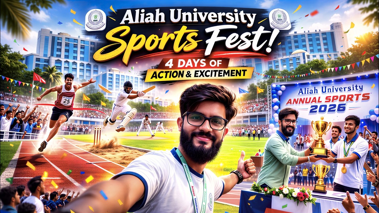 Aliah University Annual Sports 2026 🏆 | 4 Days of Sports & Cultural Fest! | CSnLife