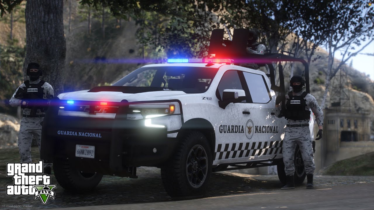 GTA V GUARDIA NACIONAL VS 