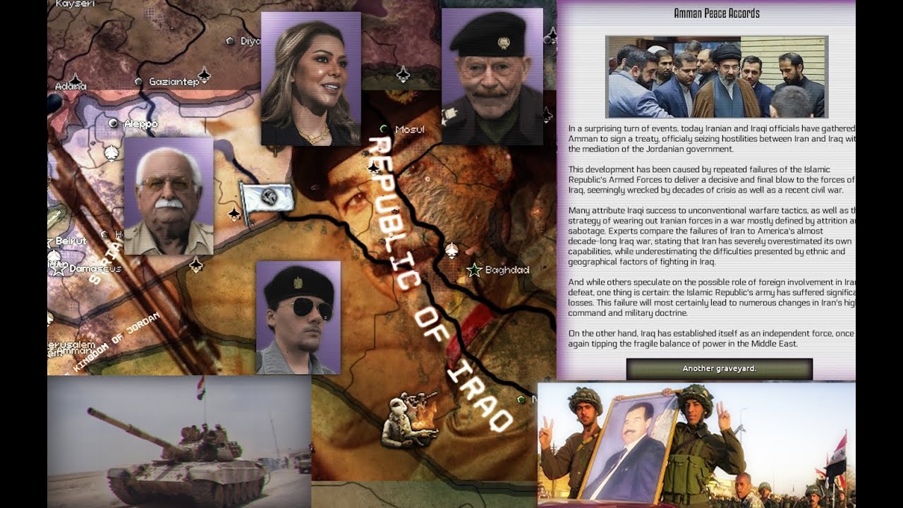 Saddam's Blood Avenged: Ba'athists Reclaim Iraq's Glory and Stability! - The Fire Rises - HOI4