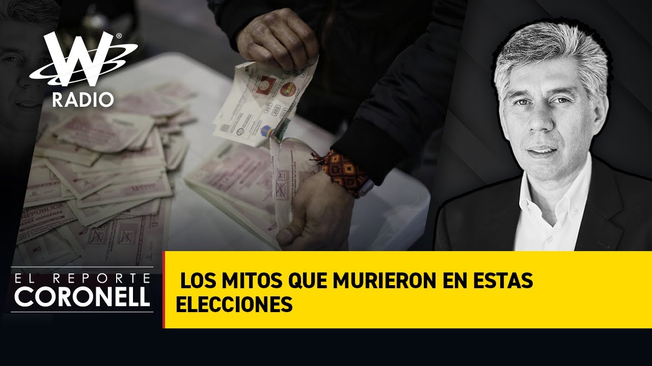 Los mitos que murieron en estas elecciones, por El Reporte Coronell