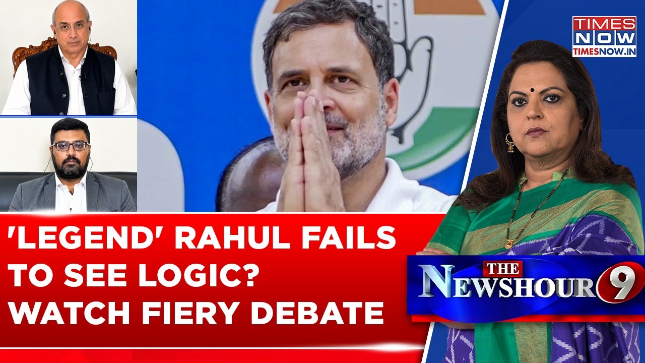 Rahul Gandhi Back In Focus For Singing Same Raga | BJP Spox Mocks LoP's 'Flights Of Fantasy' | Watch