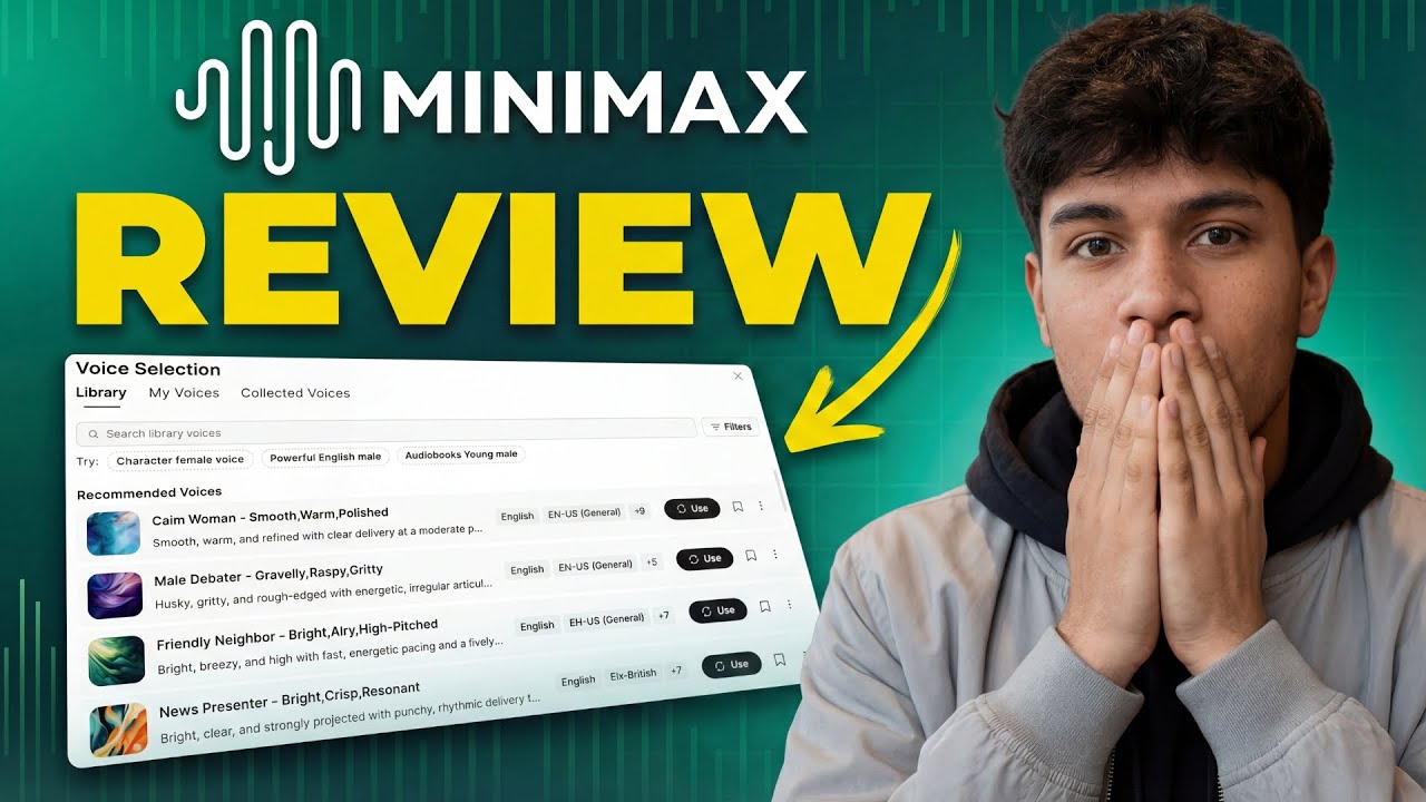MiniMax Audio Review | NEW Features You Need to Try NOW
