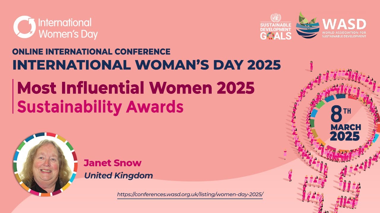 Most Influential Women 2025 Sustainability Awards - Janet Snow
