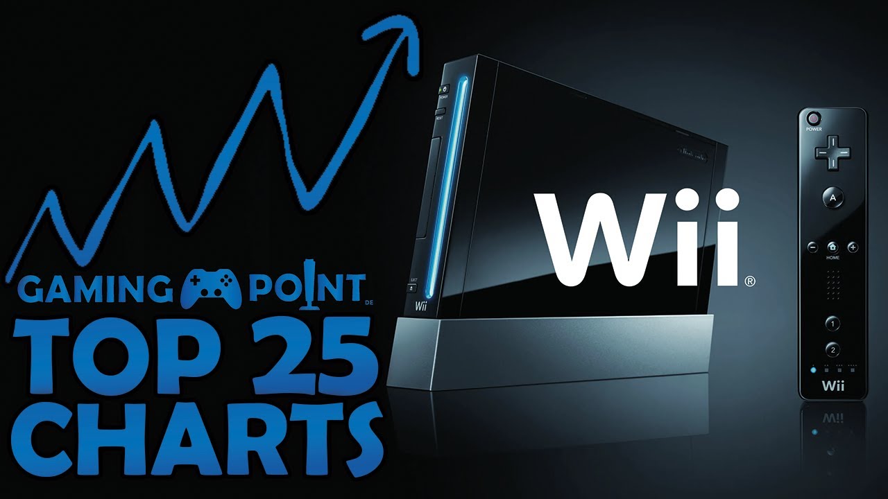 Top 25 Nintendo Wii Charts: Die erfolgreichsten Wii Games!