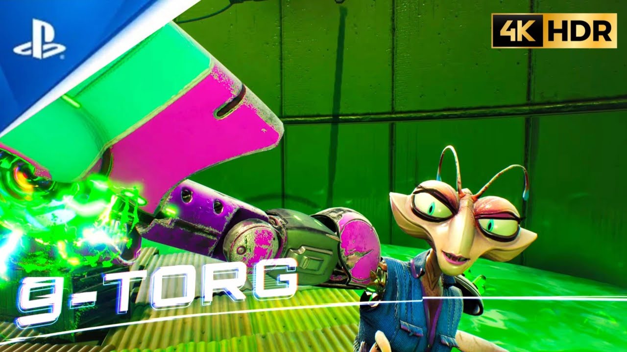High on Life [PS5] | 9-TORG Boss Fight [4k HDR]