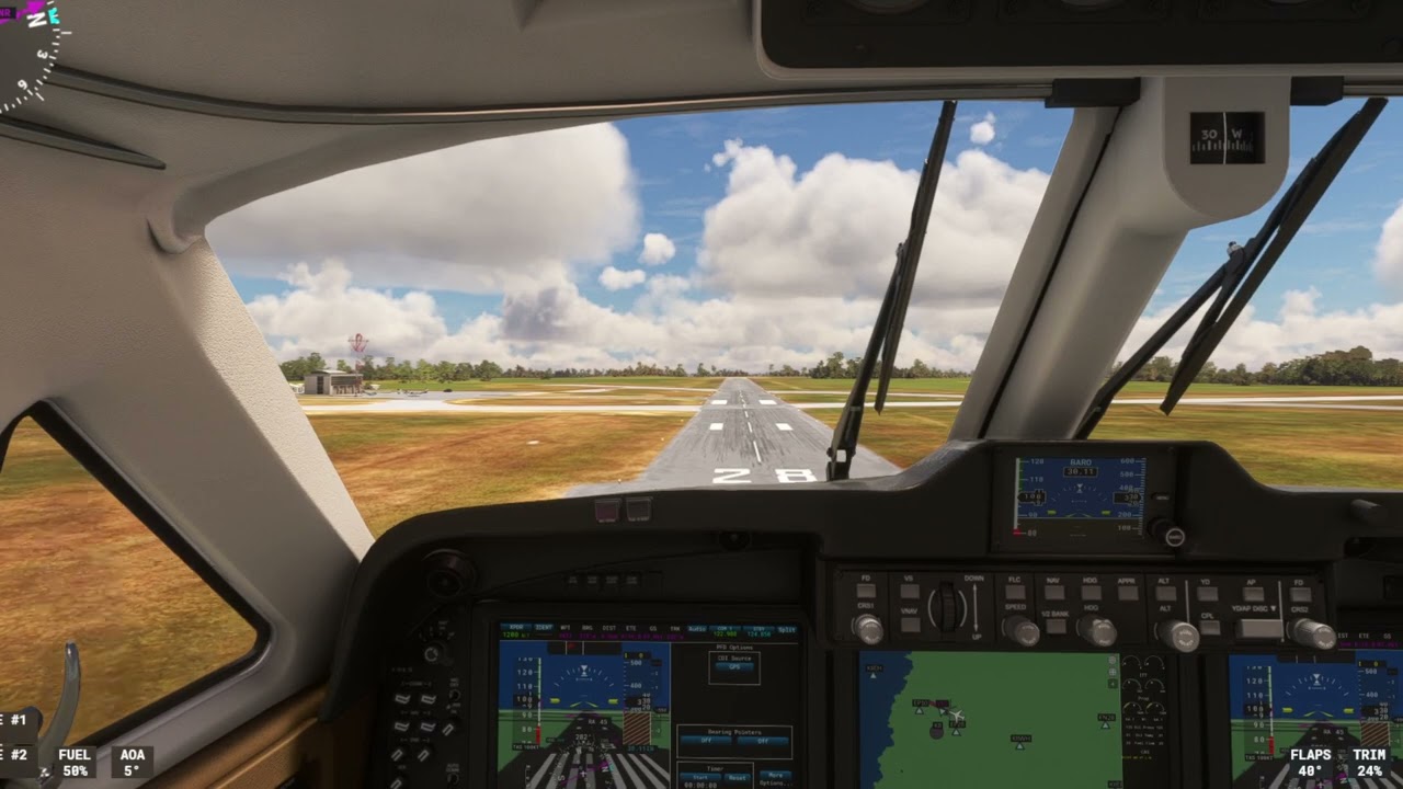 King Air Majesty: REX Airlines Cockpit Stunner at King Island in MSFS 2020