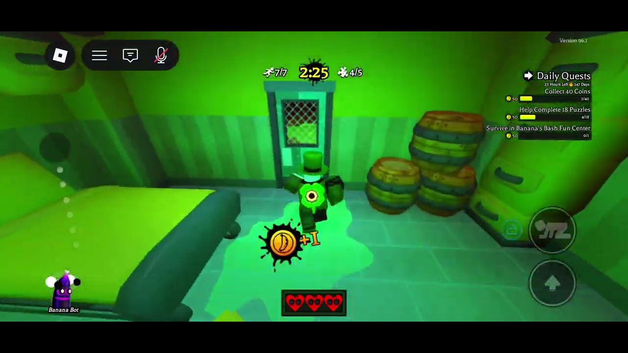 [ST PATRICKS DAY SPECIAL🍀] Roblox Banana Eats🍌 Gameplay #85 [Ft @Shygirllilyflaws] 