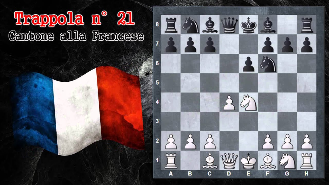 Trappole in Apertura 21 - Scacchi - Cantone alla Francese - Difesa Francese