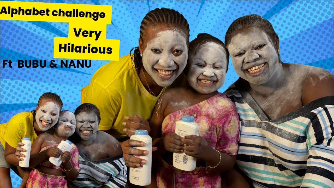 GAME NIGHT 💃🏽- ALPHABET CHALLENGE ft NANU & BUBU | HILARIOUS 🤣🤣🤣