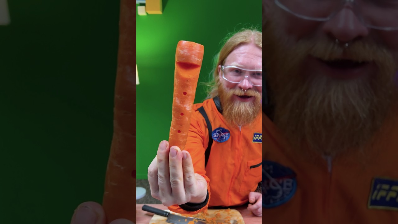 Carrot Turns into a Flute! 🥕