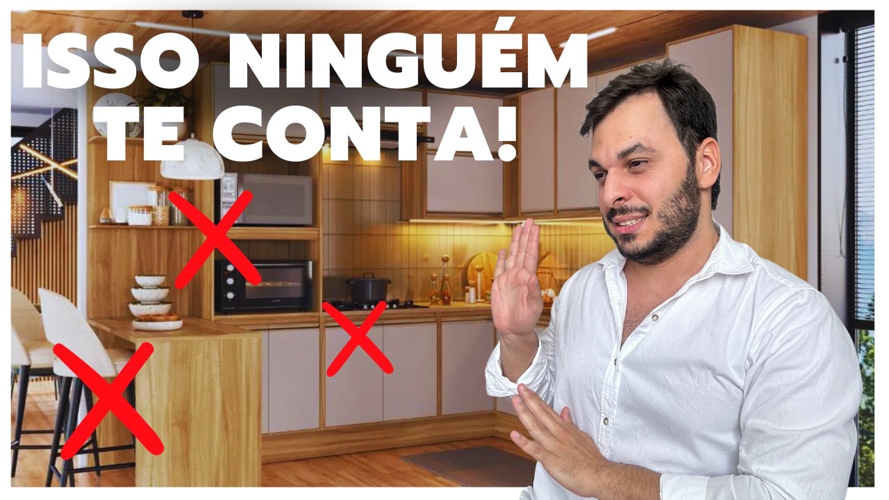 10 MAIORES ERROS NA COZINHA! Will Arquitetura