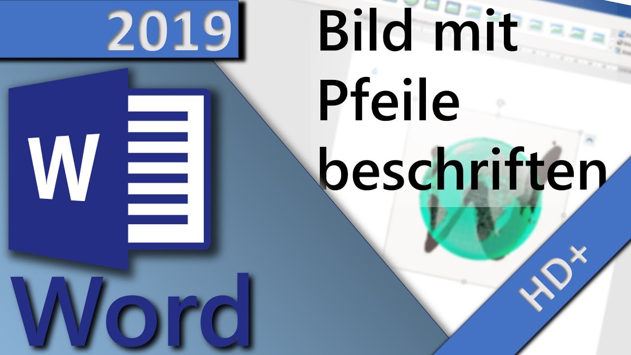 Word Bild mit Pfeile beschriften (HD 2019)