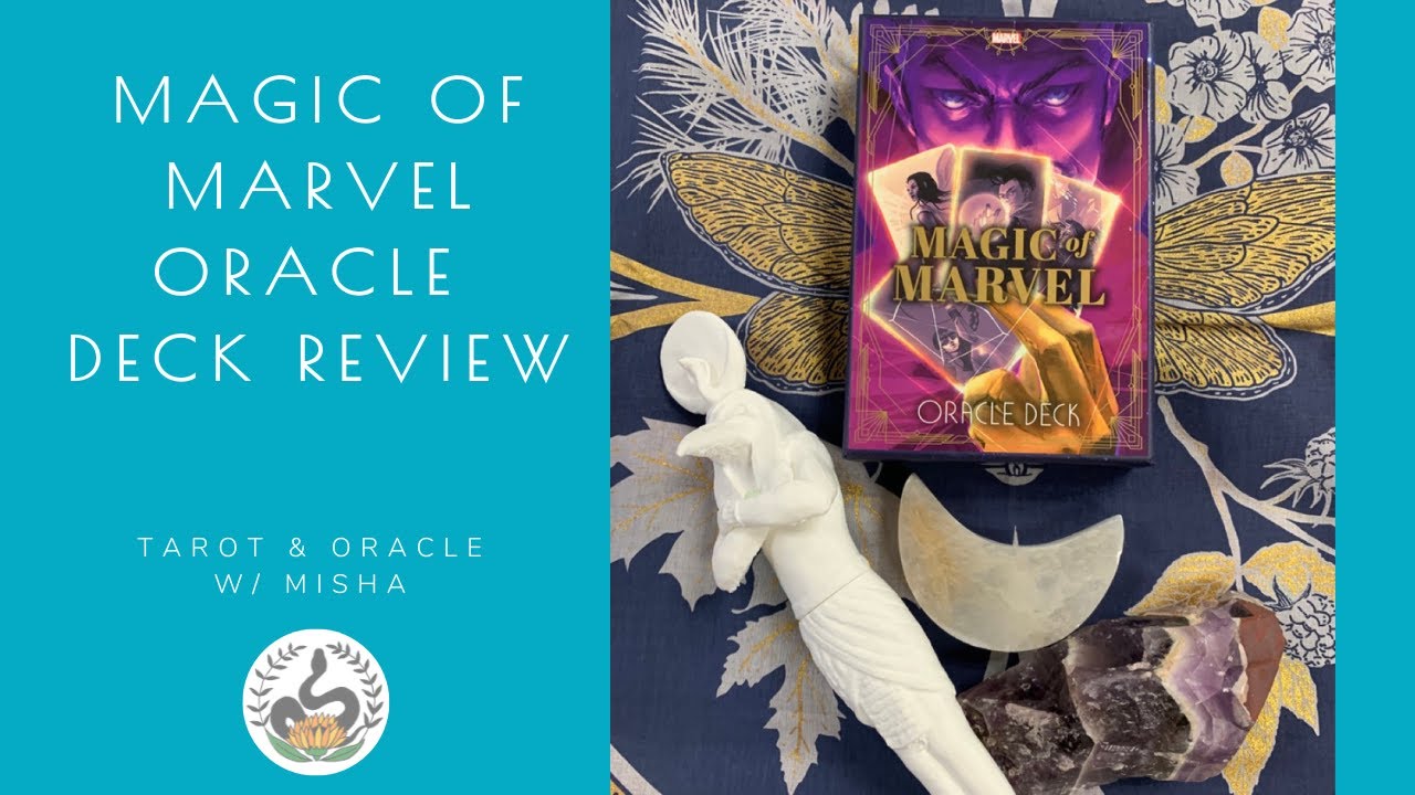 The Magic of Marvel Oracle Deck Review and Flip Through * New Release Oracle Deck October 2022