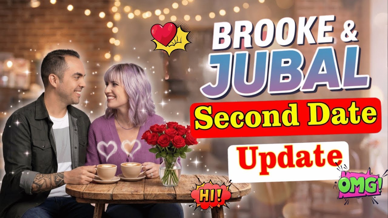 Brooke and Jubal Second Date Update | He got my name tattooed on his chest 😅💖