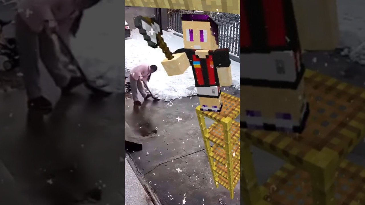 Real life Steve funny moments | Minecraft Steve In Real Life 😂 #fyp #funnyshorts #minecraft