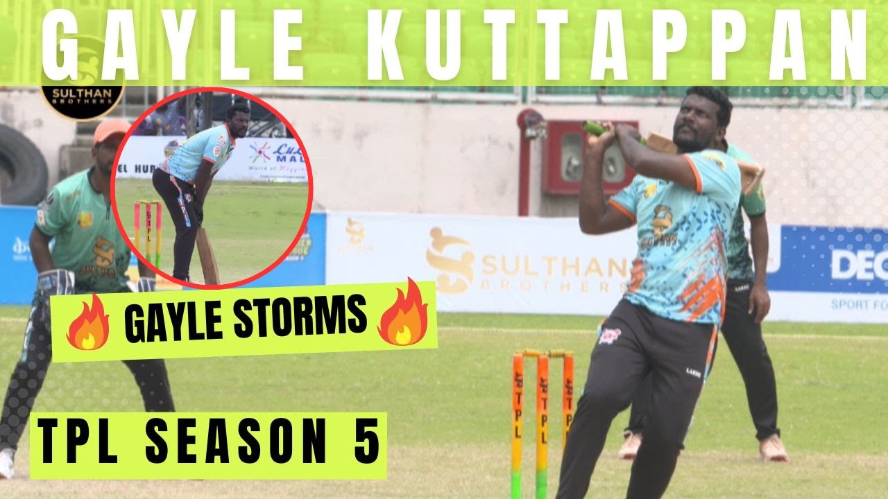 Gayle Kuttappan || Fire Storm at Trivandrum premier league 2023 #gaylekuttappan