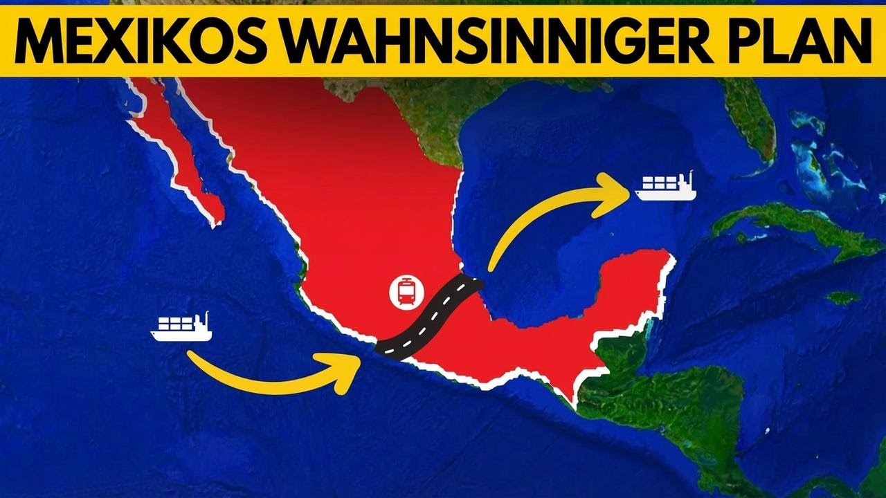 Mexiko baut eine 5-Milliarden-Dollar-Verbindung – das Aus für den Panamakanal?