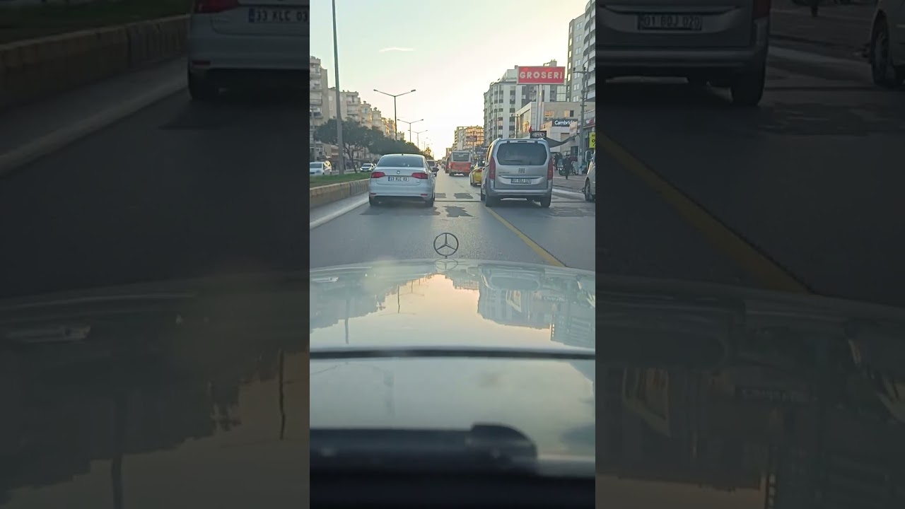 Mersini geziyoruz baba ve oğul