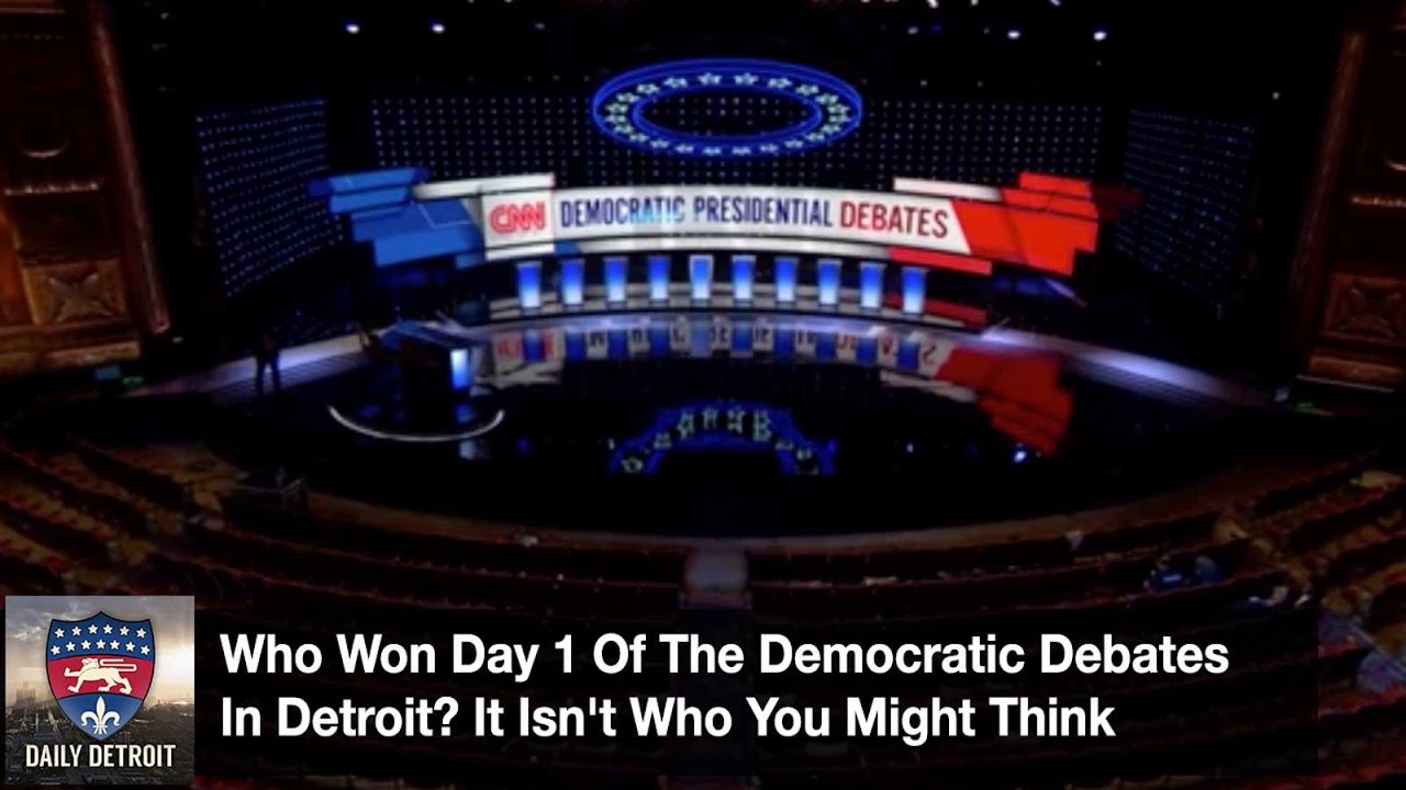 Who Won Day 1 Of The Democratic Debates In Detroit? It Isn't Who You Might Think