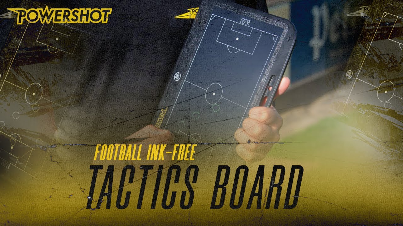 POWERSHOT® Tactics Board I Football Ink-Free Tactics Board