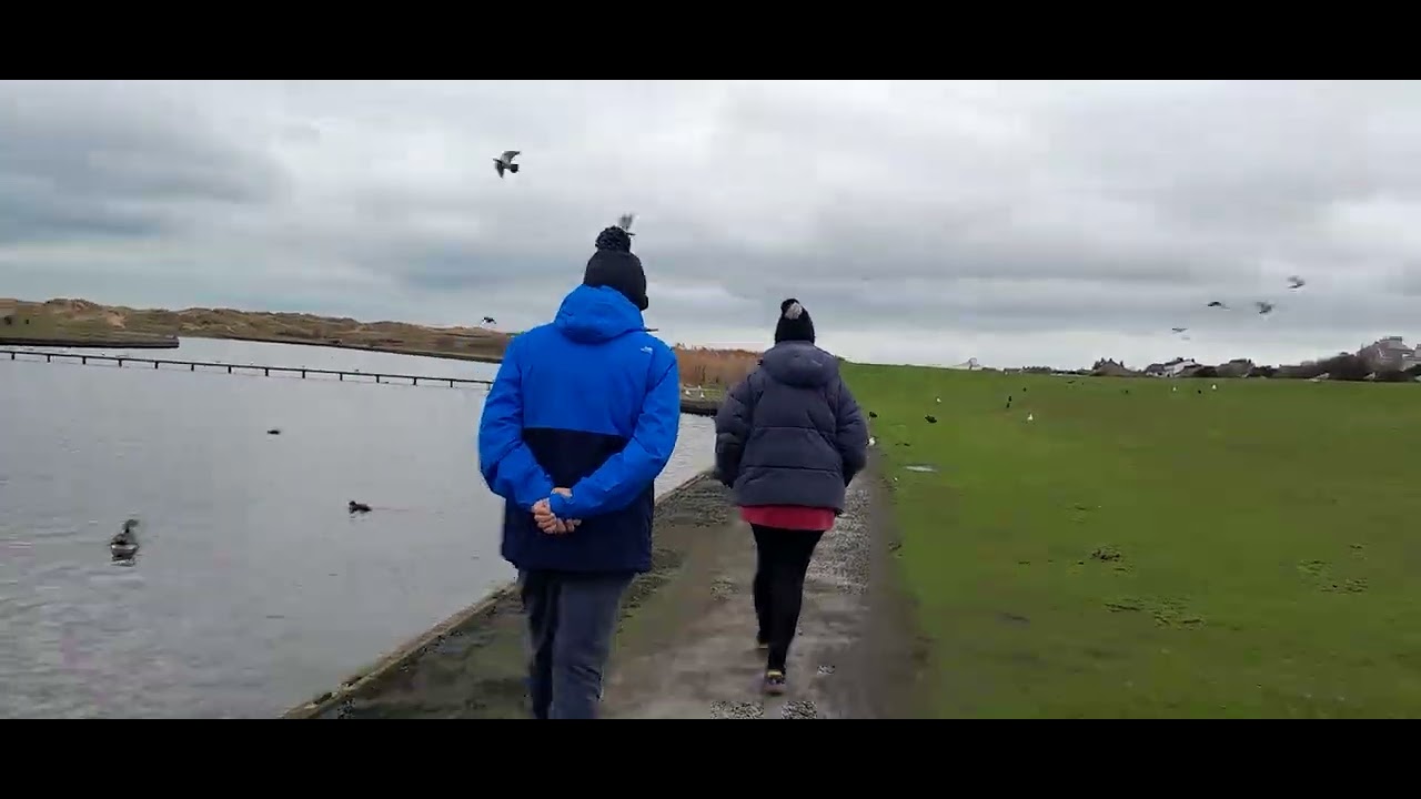 Thursday Afternoon Stroll 🚶‍♀️👣at Crosby Marina 💦 Waterloo,Liverpool/England 🪿🦆12/02/26